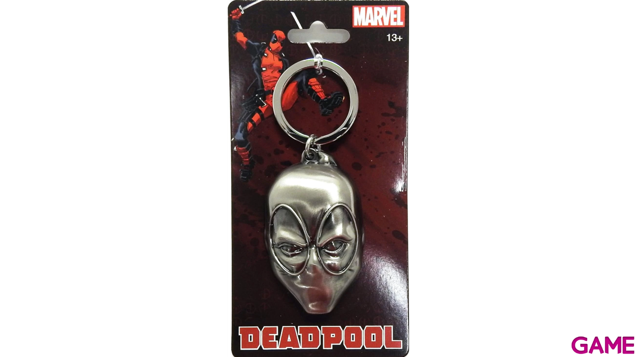 Llavero metalico Marvel Deadpool Mask-0