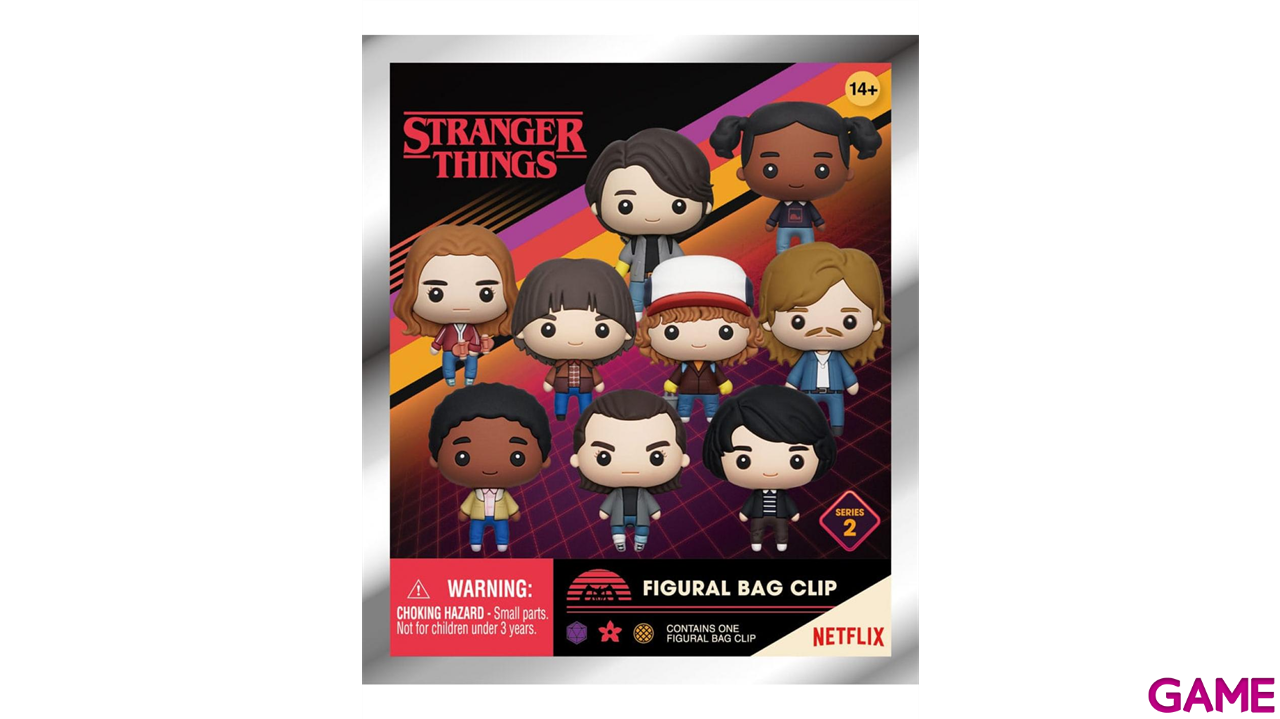 Colgante 3D Stranger Things Series 2 para Mochilas y bolsos (surtido)-1