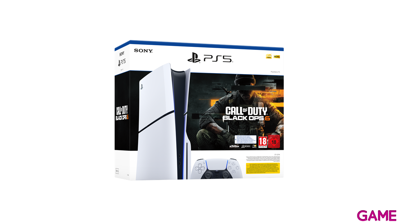 PlayStation 5 Modelo Slim Pack Voucher Call Of Duty Black Ops VI-1