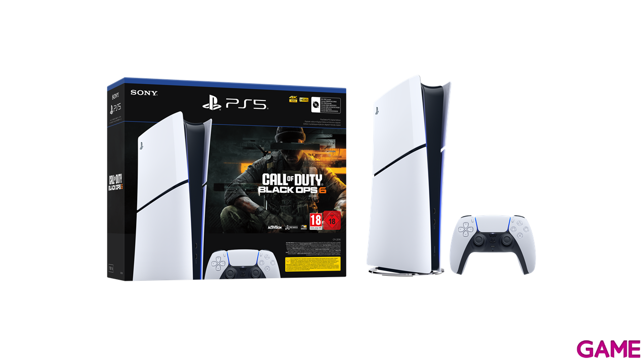 PlayStation 5 Edición Digital Pack Voucher Call Of Duty Black Ops VI-1