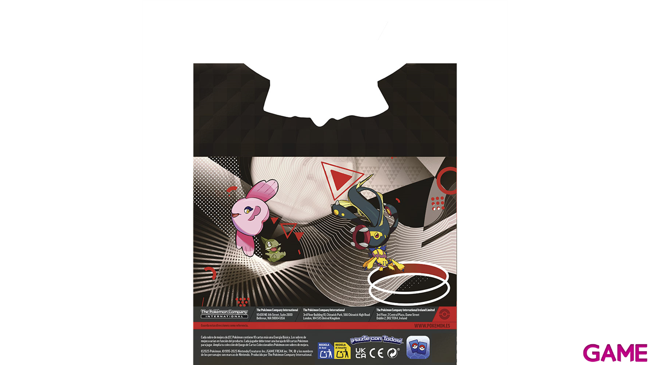 Mini Lata Pokemon Escarlata y Púrpura: Fulgor Negro y Llama Blanca (Castellano)-1