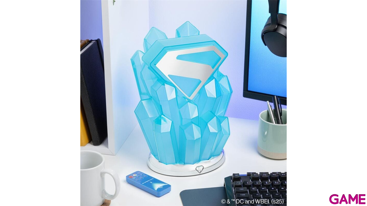 Lampara Superman Fortaleza de la Soledad de 30 cm-0