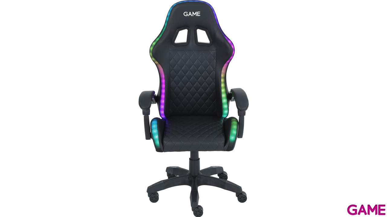 GAME GT1 RGB Negro - Silla Gaming-0