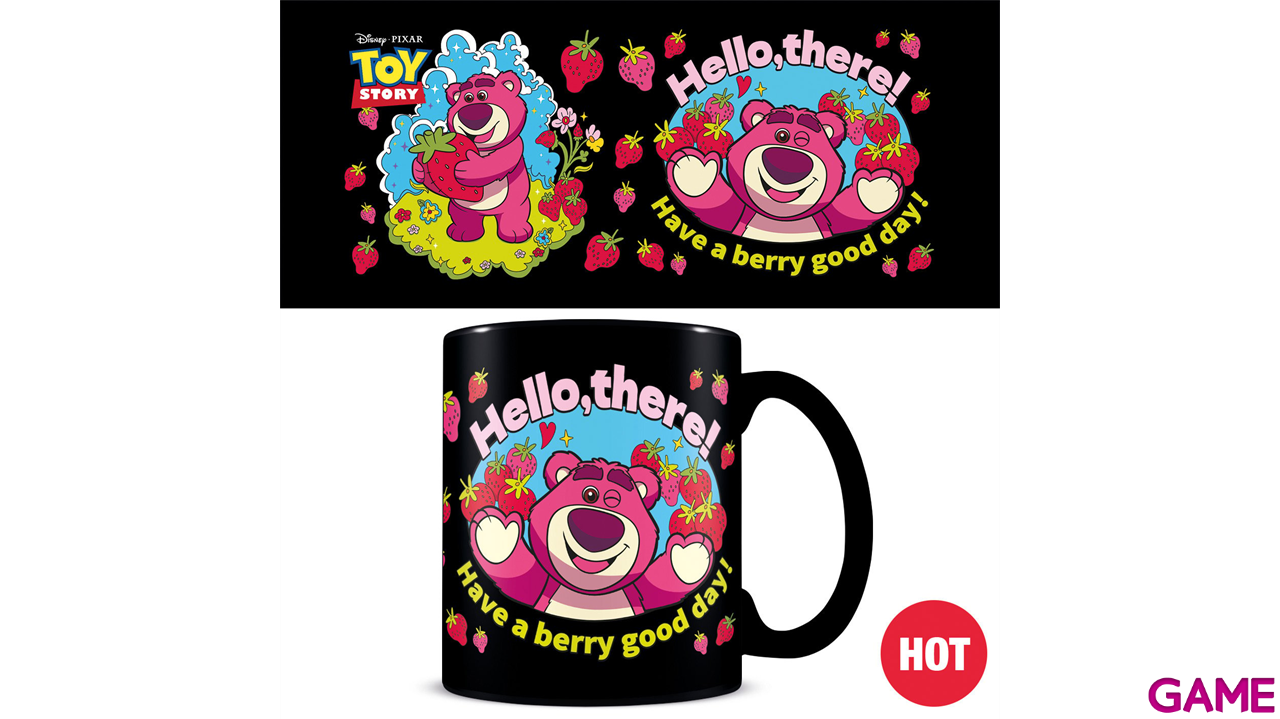 Taza Termosensible Toy Story 300 Ml (Lotso Strawberries)-0