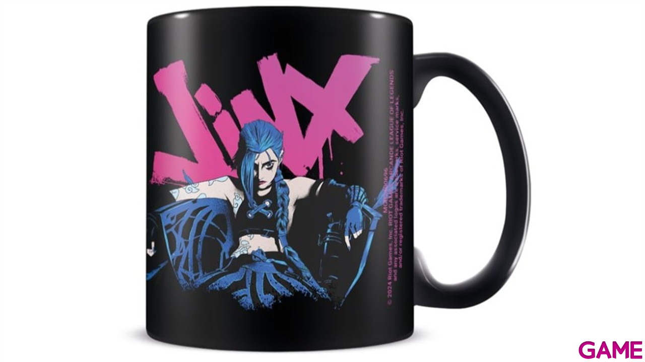 Taza Arcane Negra 325 Ml (Jinx)-0