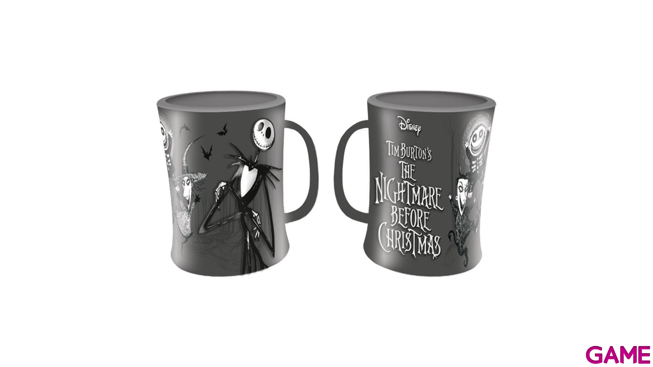 Taza Pesadilla Antes De Navidad Con Relieve 320 Ml-0