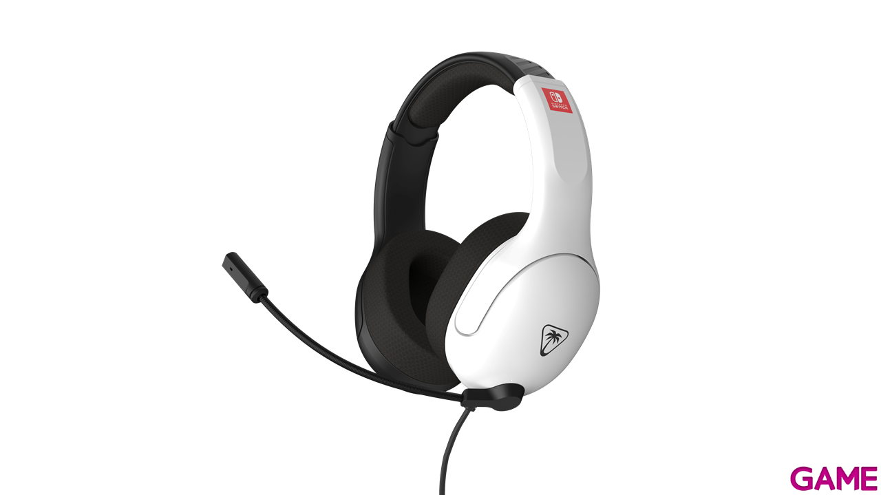 Auriculares Turtle Beach Airlite Fit Licenciado Nintendo - Blanco y Negro-1