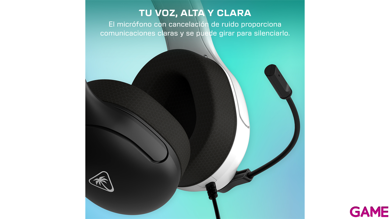 Auriculares Turtle Beach Airlite Fit Licenciado Nintendo - Blanco y Negro-2