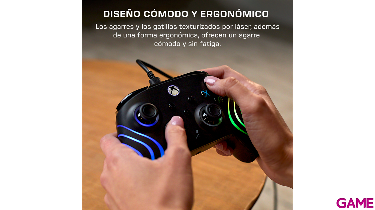 Mando con Cable Turtle Beach Afterglow Wave Licenciado Xbox - Negro-2