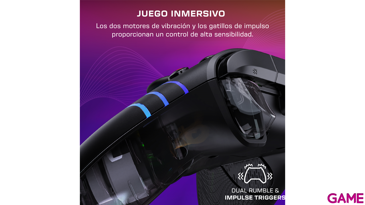 Mando con Cable Turtle Beach Afterglow Wave Licenciado Xbox - Negro-3