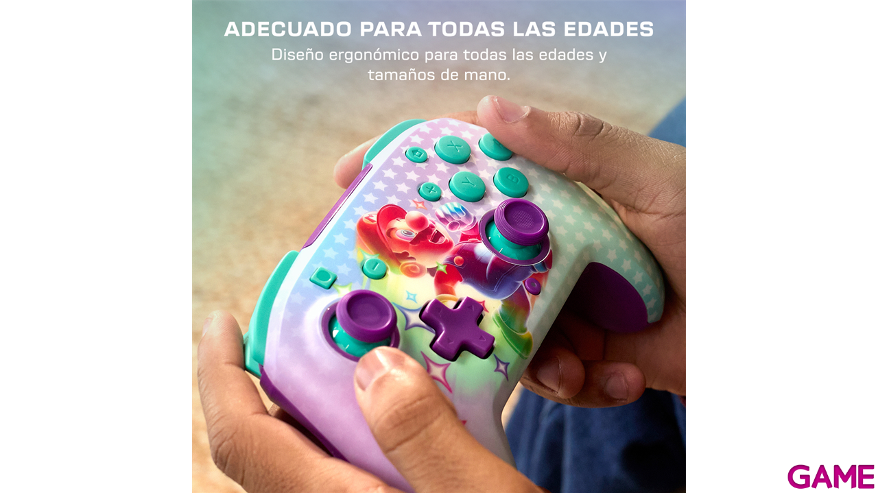 Mando Inalámbrico Turtle Beach Rematch Invincible Mario Licenciado Nintendo-2