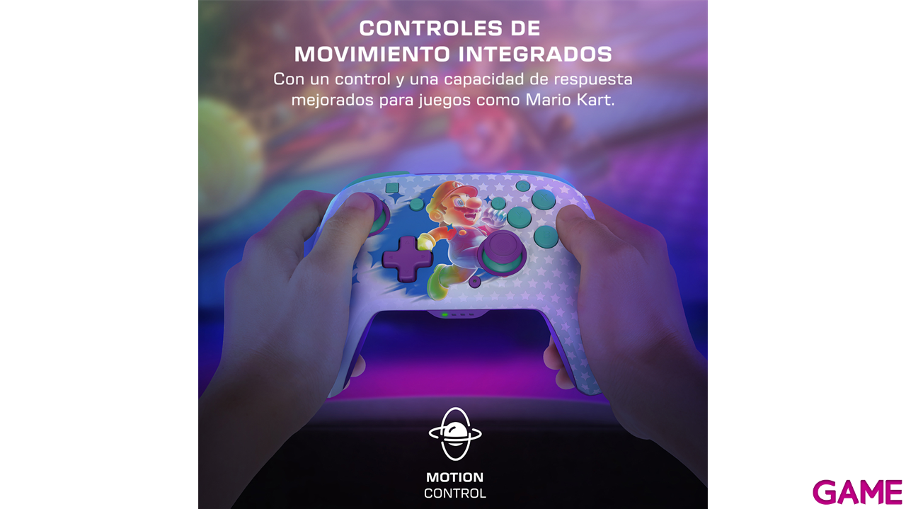 Mando Inalámbrico Turtle Beach Rematch Invincible Mario Licenciado Nintendo-8