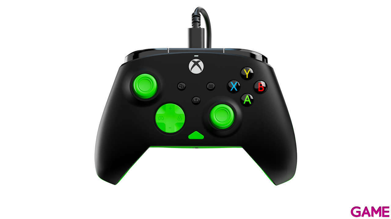 Mando con Cable Turtle Beach Rematch Core Licenciado Xbox - Negro y Verde-3