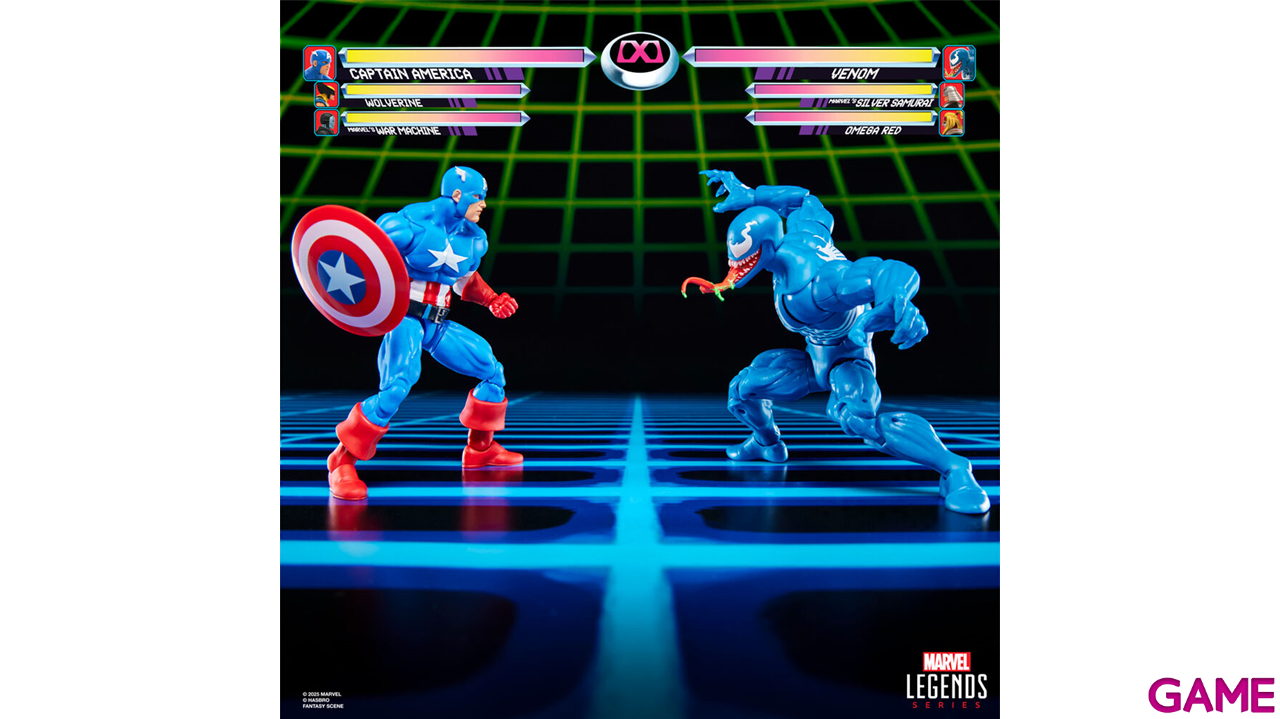 Marvel Legends Series Gamerverse Captain America vs Venom-2