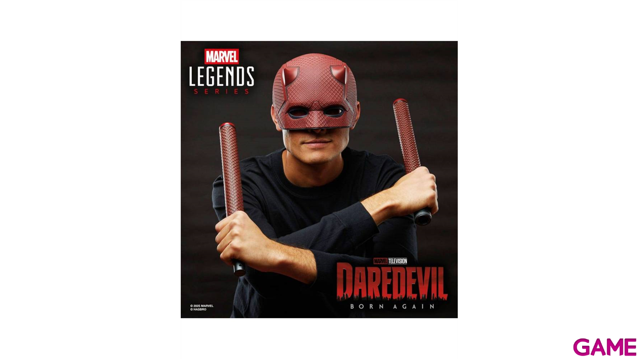 Daredevil: Born Again - Mascara premium y bastón de combate-4