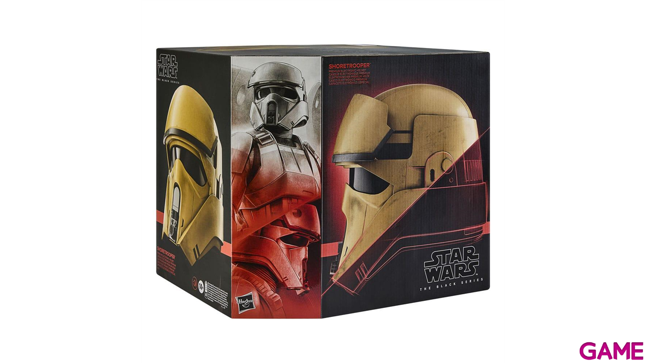 Réplica Star Wars: Andor Black Series Casco electrónico Shoretrooper-5 Réplica Star Wars: Andor Black Series Casco electrónico Shoretrooper-5