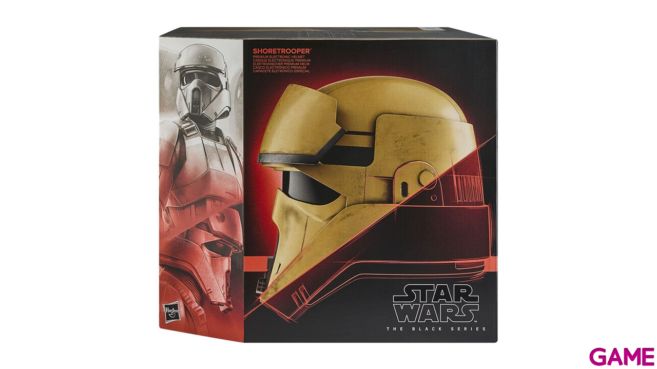 Réplica Star Wars: Andor Black Series Casco electrónico Shoretrooper-3 Réplica Star Wars: Andor Black Series Casco electrónico Shoretrooper-3