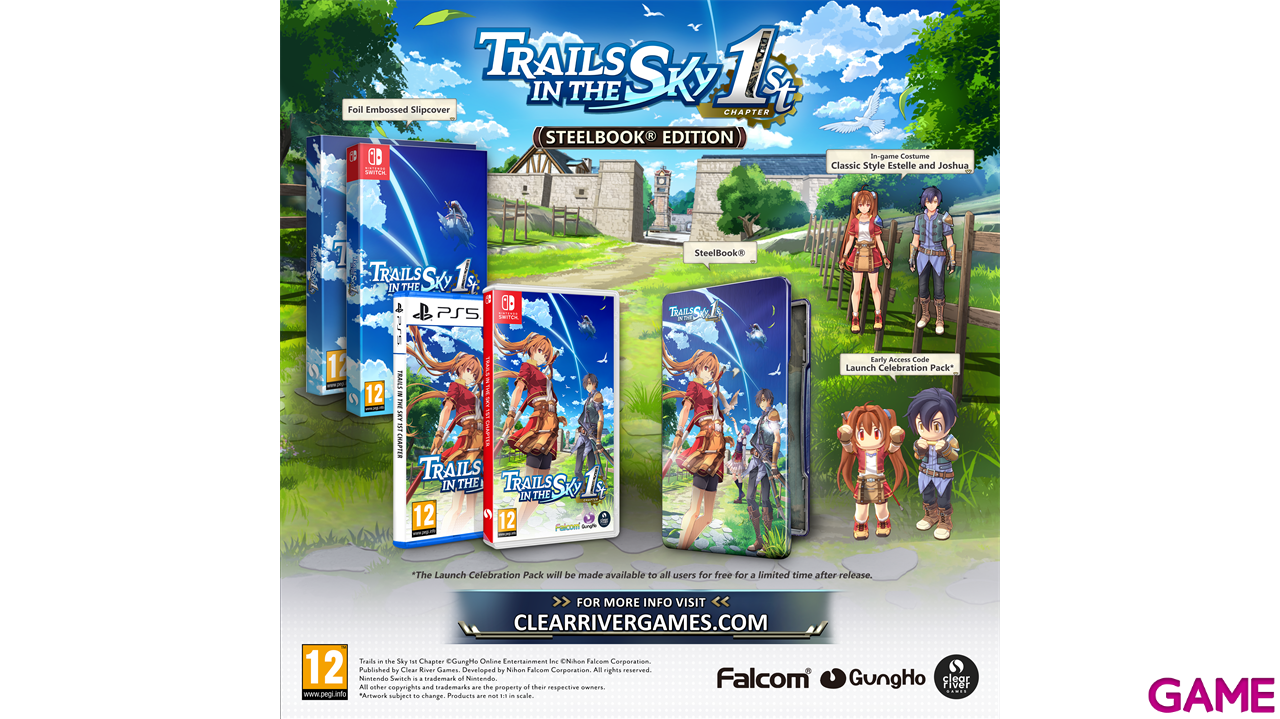 Trails in the Sky 1st Chapter - Steelbook Edition-0