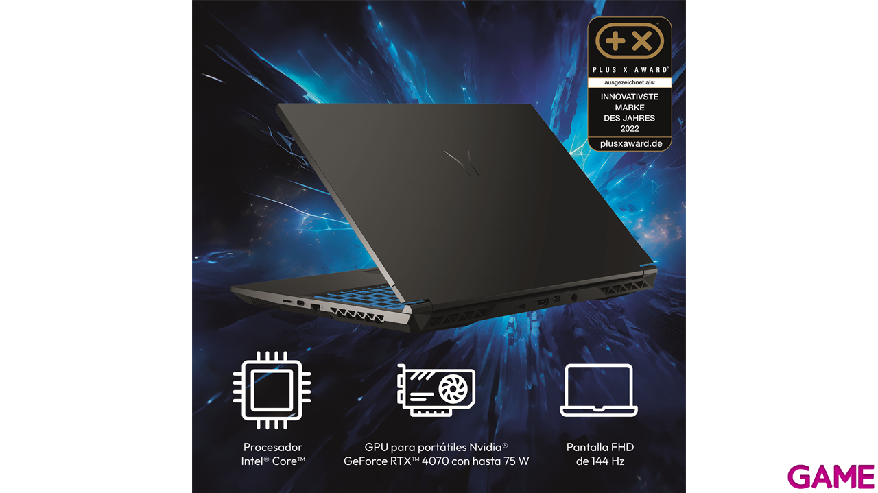 Medion Erazer Deputy P60 MD62624 i7-13620H - RTX 4070 - 16GB - 1TB SSD - 15,6´´ - W11 - Ordenador Portatil Gaming-6