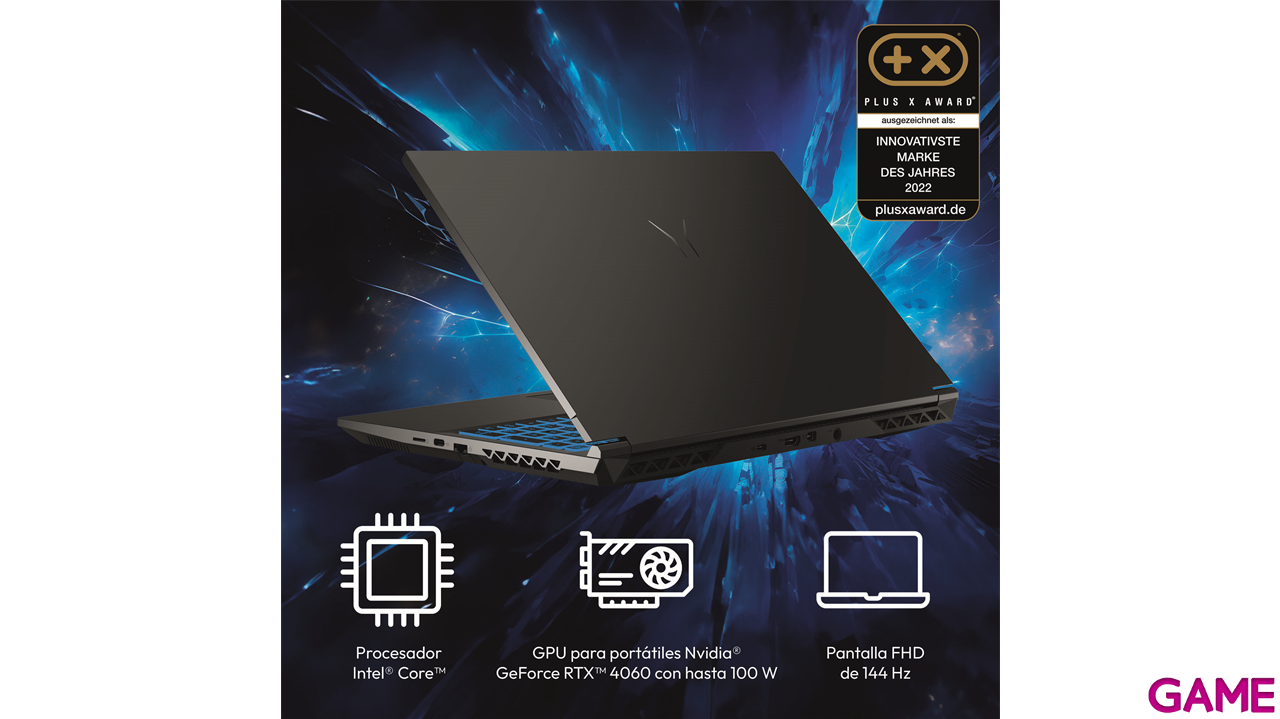 Medion Erazer Deputy P60 MD62624 i7-13620H - RTX 4070 - 16GB - 1TB SSD - 15,6´´ - W11 - Ordenador Portatil Gaming-8