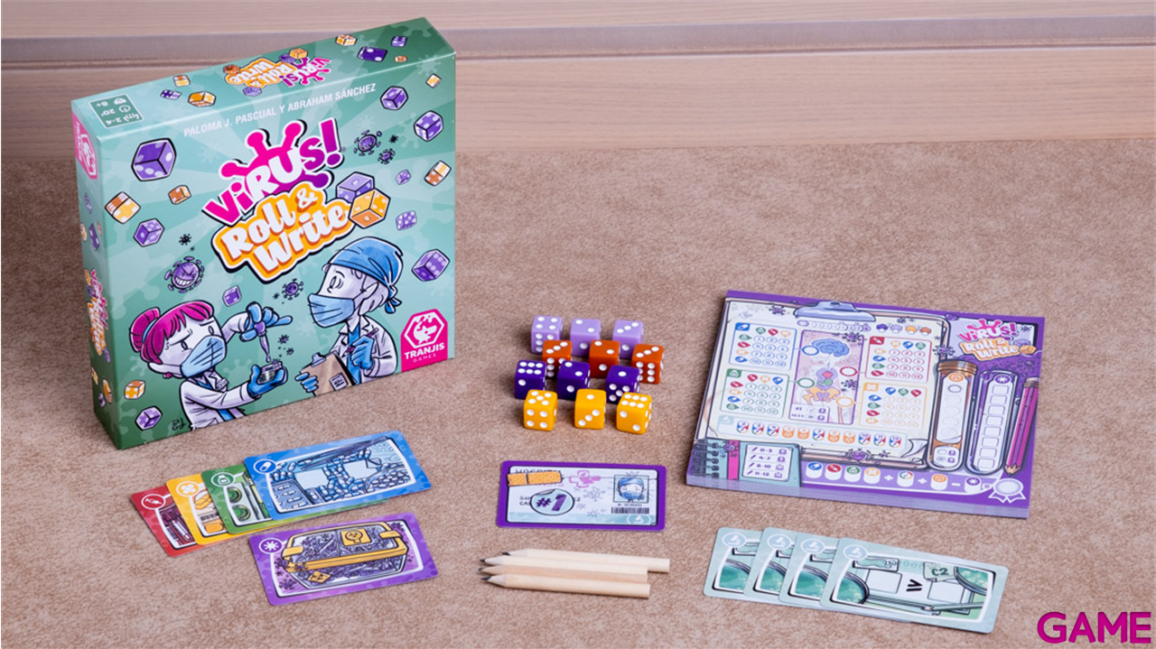 Virus! Roll & Write-1