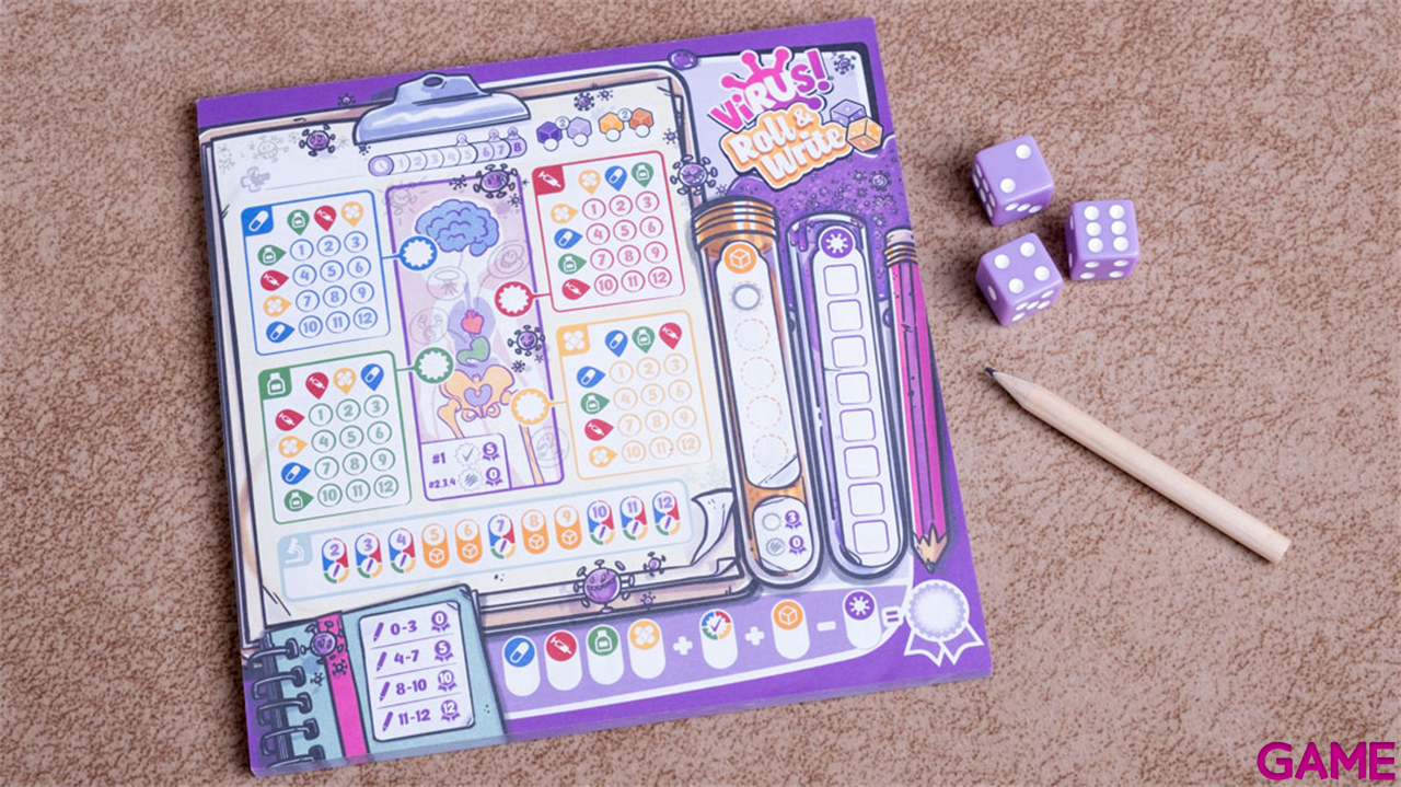 Virus! Roll & Write-2