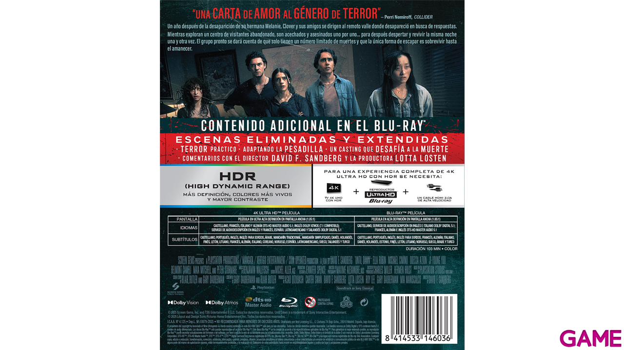 Until Dawn 4K + BD-0