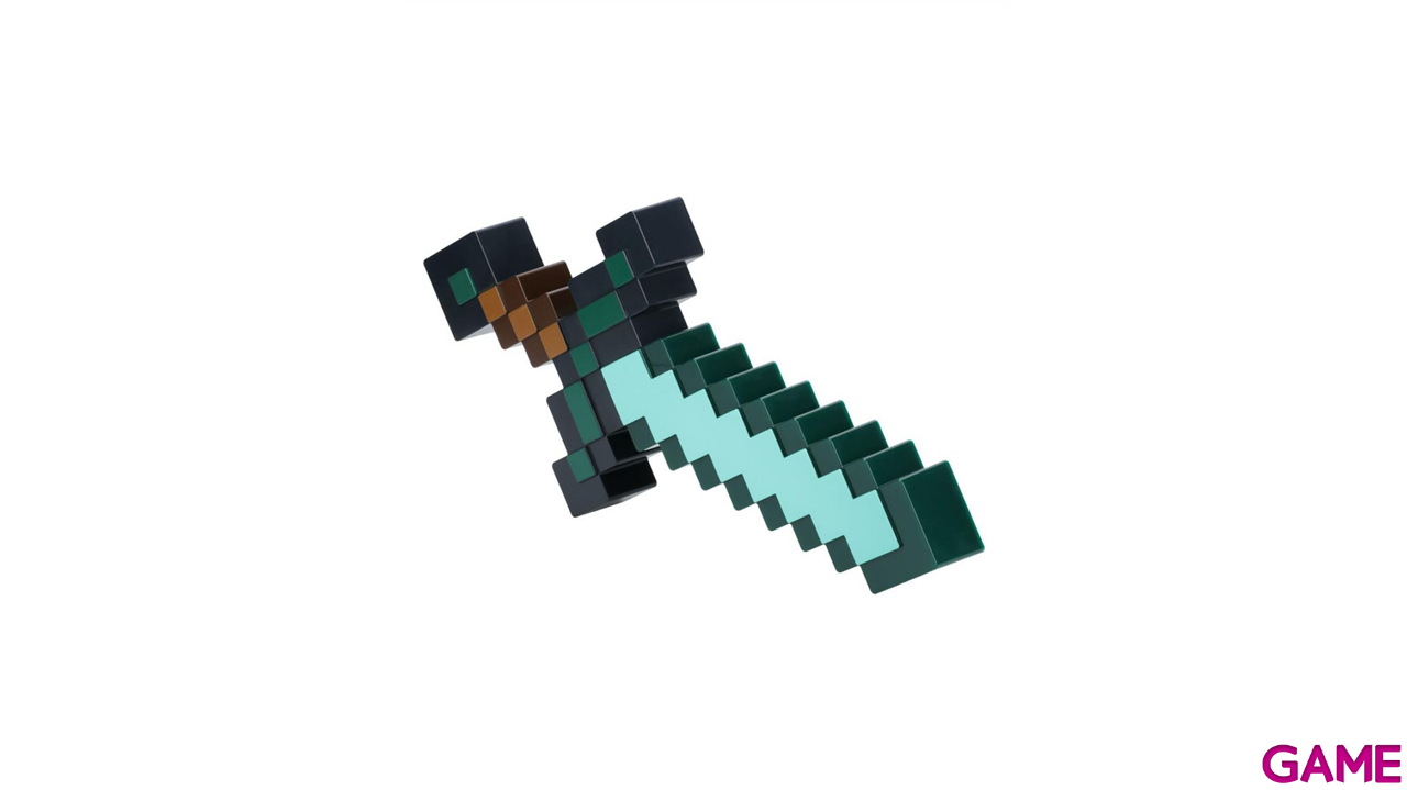 Lampara Minecraft Espada de Diamante de 40 cm-2