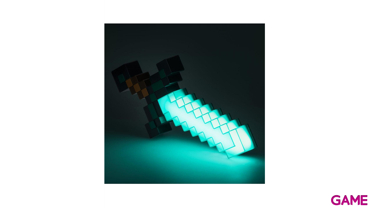Lampara Minecraft Espada de Diamante de 40 cm-3