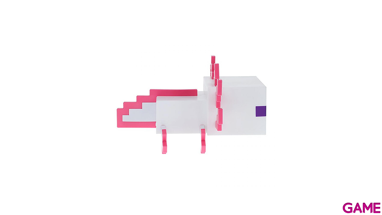 Lampara Minecraft Axolotl de 21 cm-1