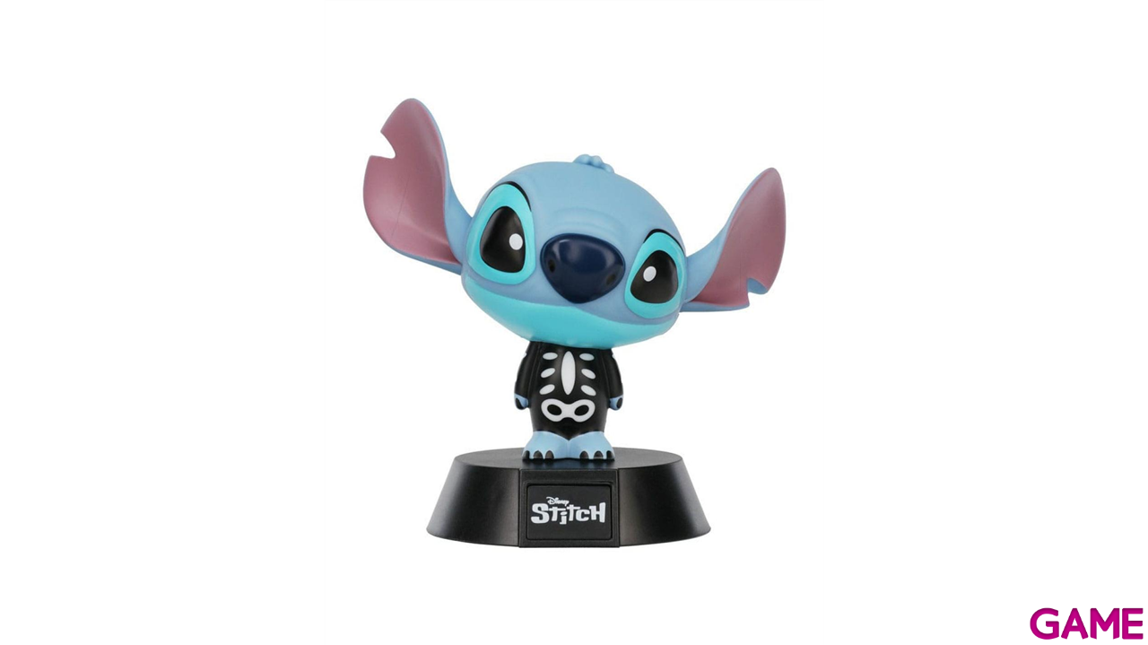 Lampara Disney Stitch Skeleton Icon Light de 10 cm-1