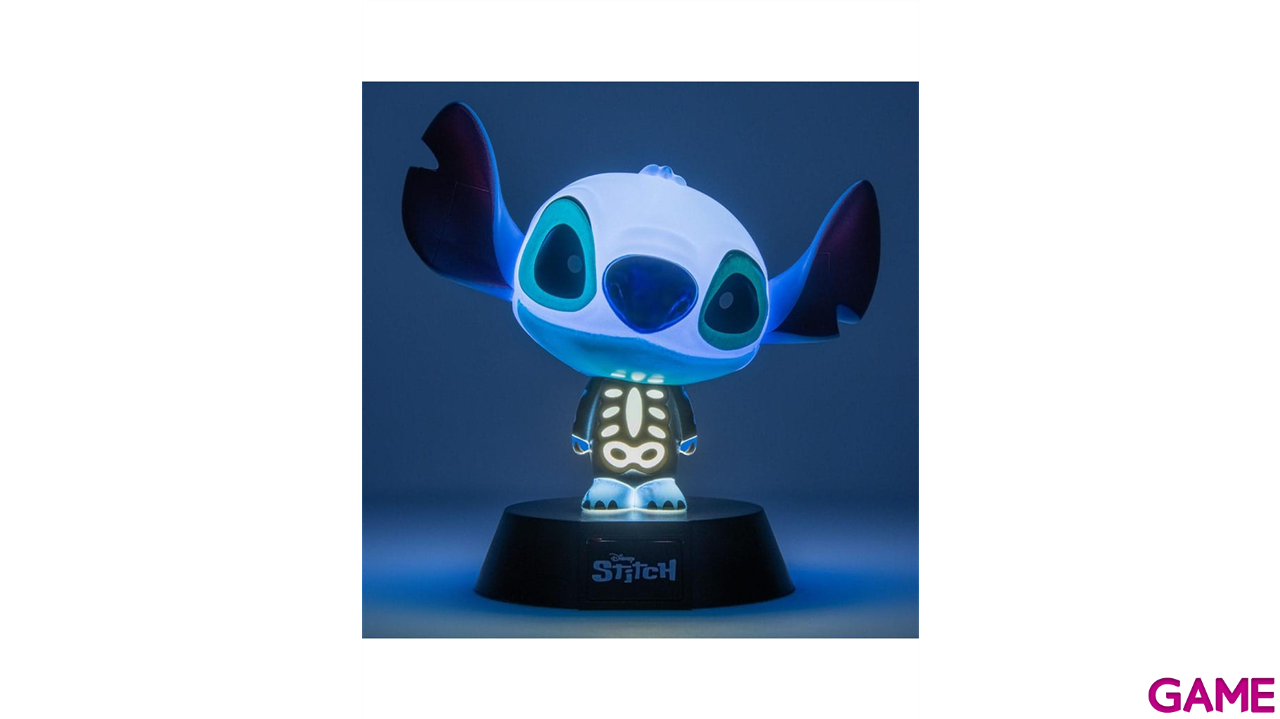 Lampara Disney Stitch Skeleton Icon Light de 10 cm-3