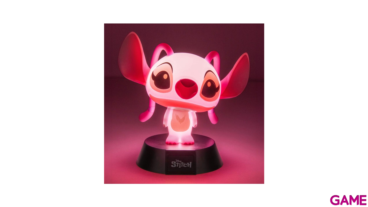 Figura con iluminacion Disney Stitch Angel Icon Light de 10 cm-2