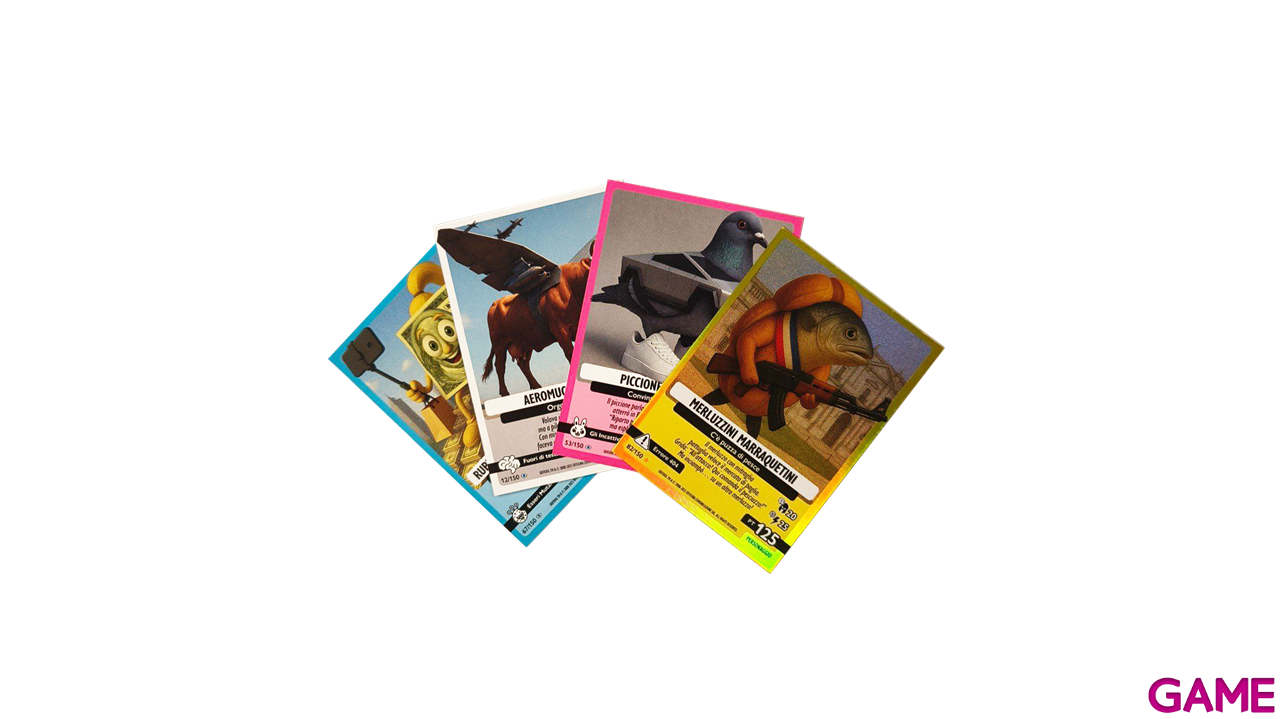 Pack Album y sobre de cartas Italian Brainrot-1
