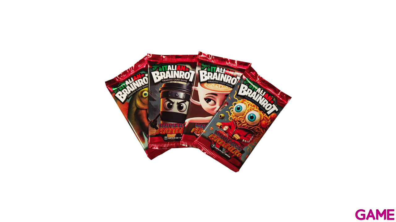 Pack Album y sobre de cartas Italian Brainrot-3