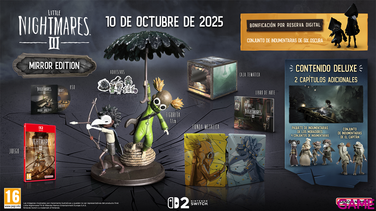 Little Nightmares III Edición Coleccionista Mirror Edition-0