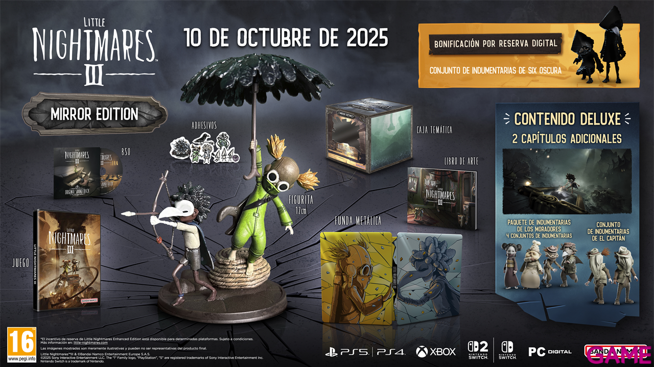 Little Nightmares Iii Edición Coleccionista Mirror Edition-0