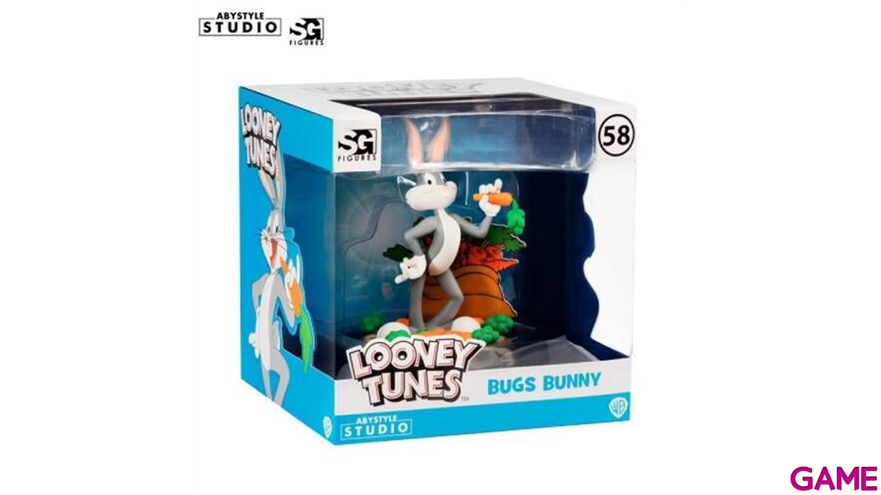 Figura Looney Tunes Bugs Bunny de 12 cm-0