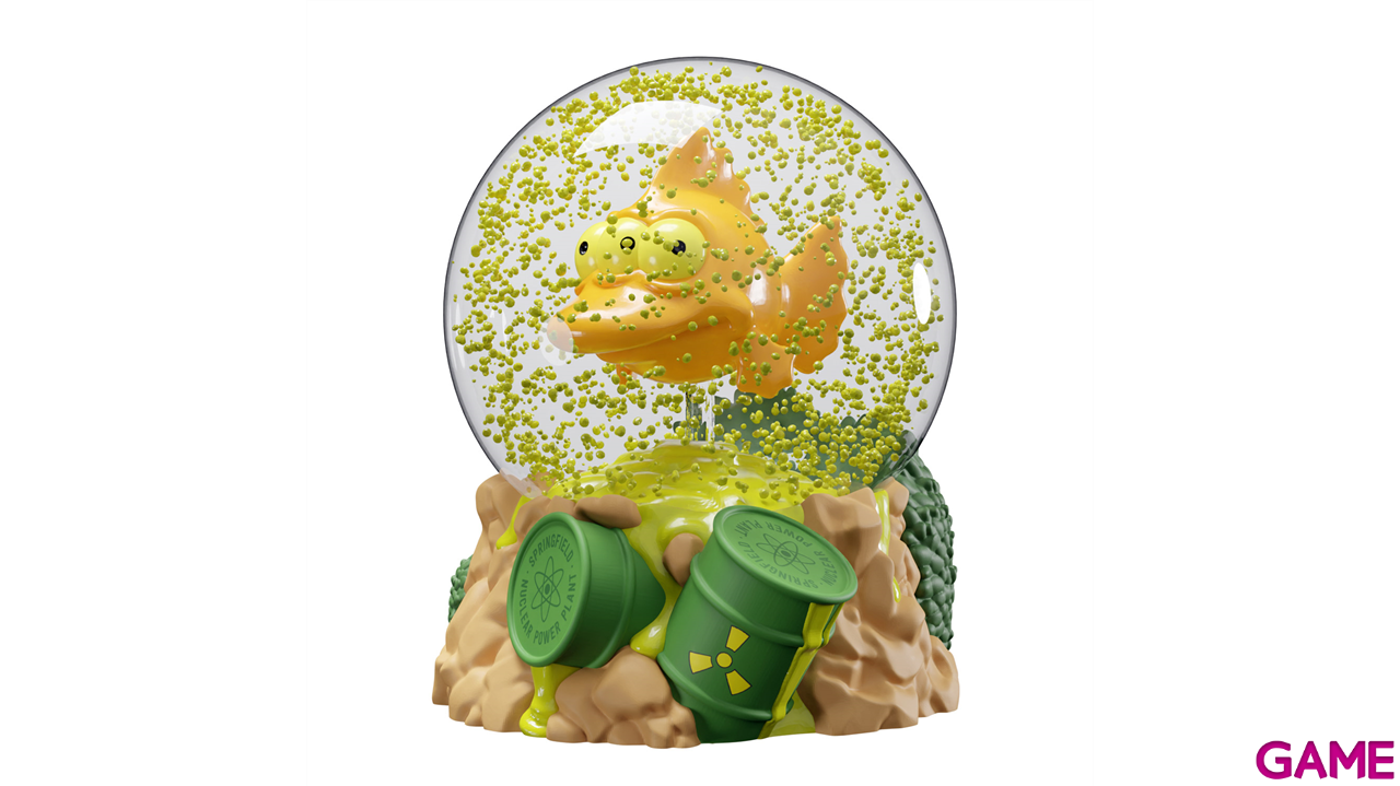 Bola de Nieve retroilumiada Los Simpsons Blinky el pez de tres ojos-0