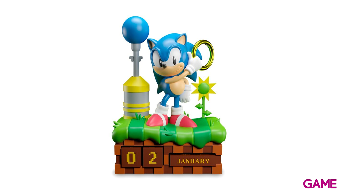 Calendario Perpetuo 3D Sonic-0