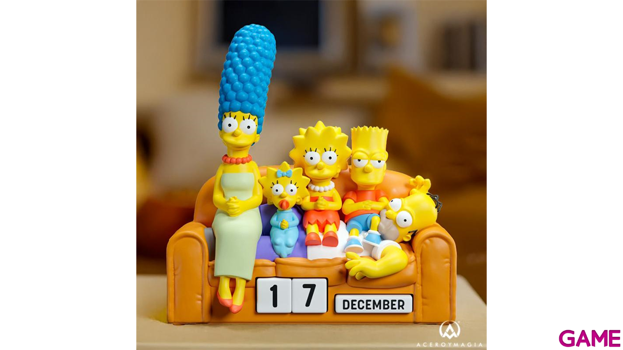 Calendario Perpetuo 3D Los Simpsons Familia-0