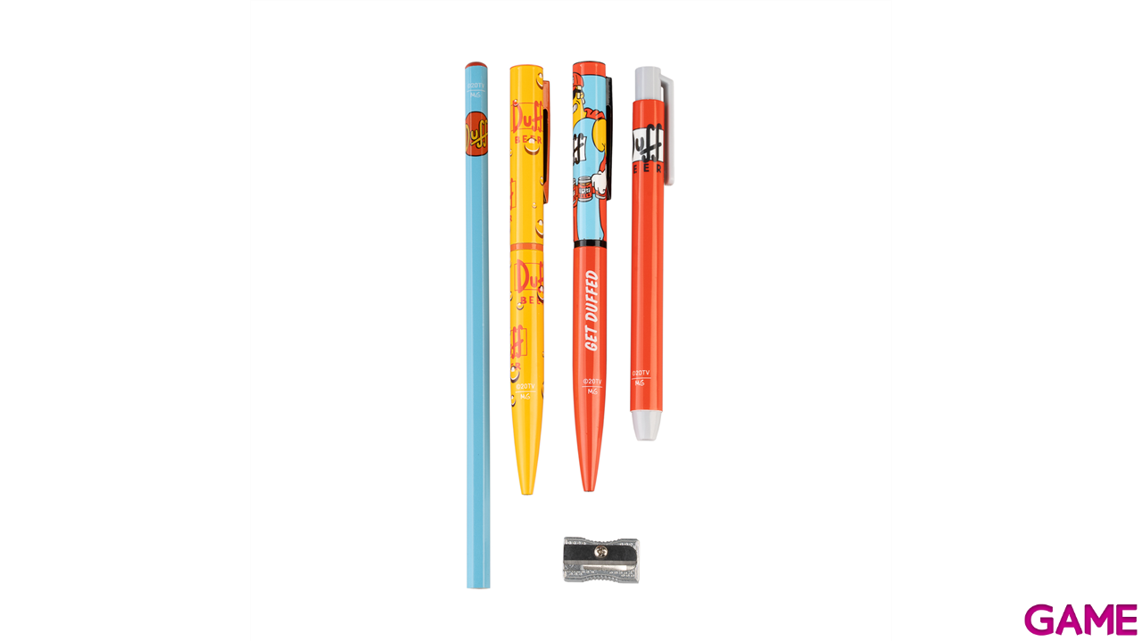 Lapicero 3D con set de Escritura Los Simpsons-1 Lapicero 3D con set de Escritura Los Simpsons-1