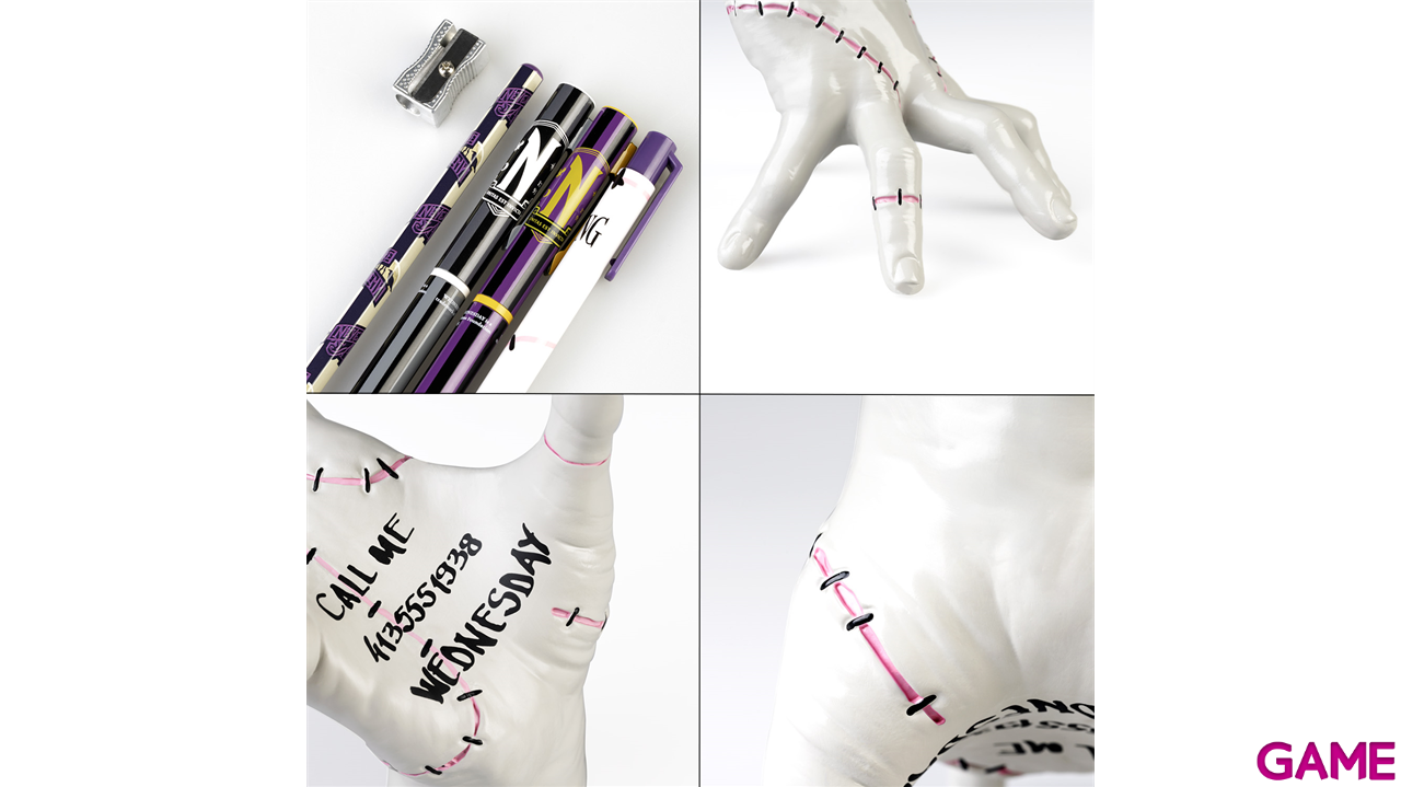 Lapicero 3D con set de Escritura Wednesday Cosa-5