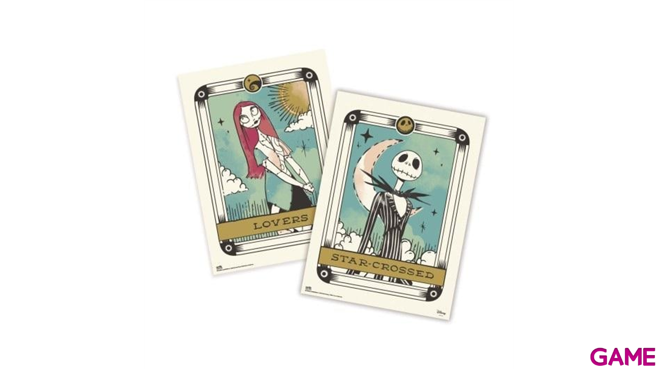 Pack 2 miniposters Disney Pesadilla Antes de Navidad 38x52 cm-0 Pack 2 miniposters Disney Pesadilla Antes de Navidad 38x52 cm-0