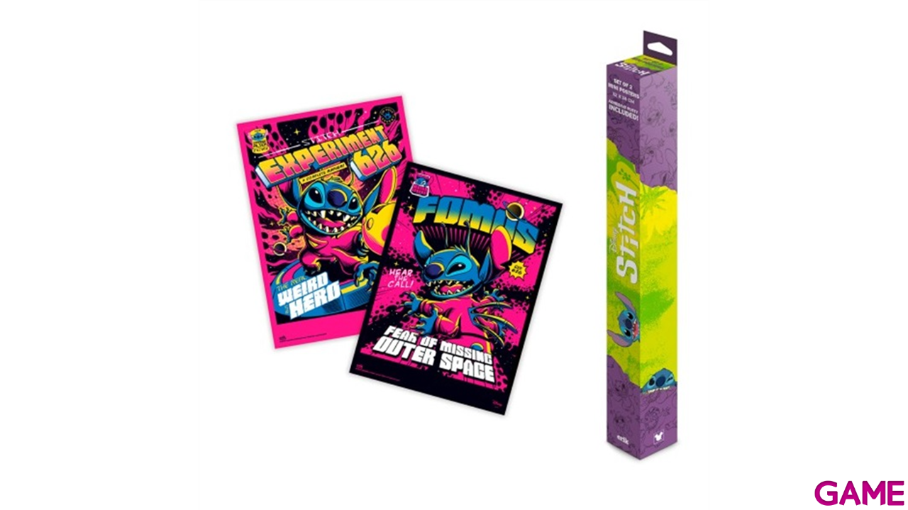 Pack 2 posters Disney Stitch 38x52 cm-3