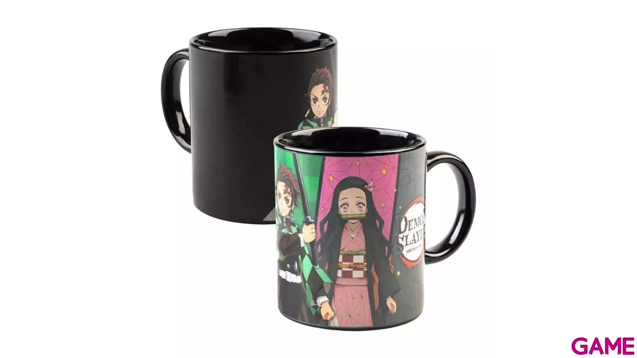 Taza Termosensible Demon Slayer de 350ml-1