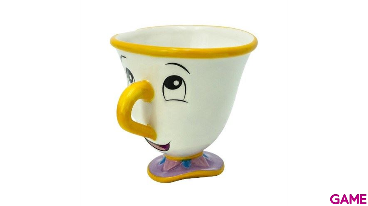 Taza 3D Disney La Bellla y La Bestia Chip de 250 ml-4