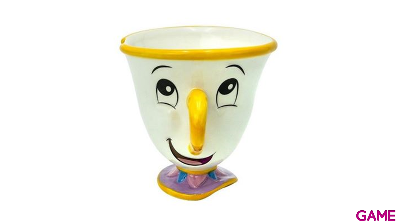 Taza 3D Disney La Bellla y La Bestia Chip de 250 ml-5