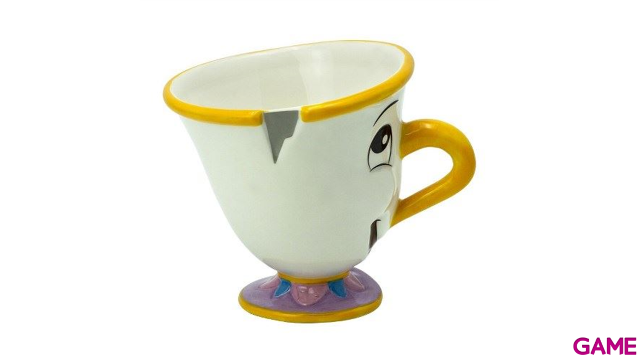 Taza 3D Disney La Bellla y La Bestia Chip de 250 ml-6
