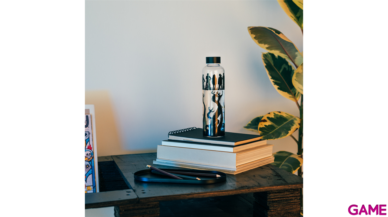 Botella de Cristal con Funda de neopreno Stranger Things de 500 ml-2 Botella de Cristal con Funda de neopreno Stranger Things de 500 ml-2